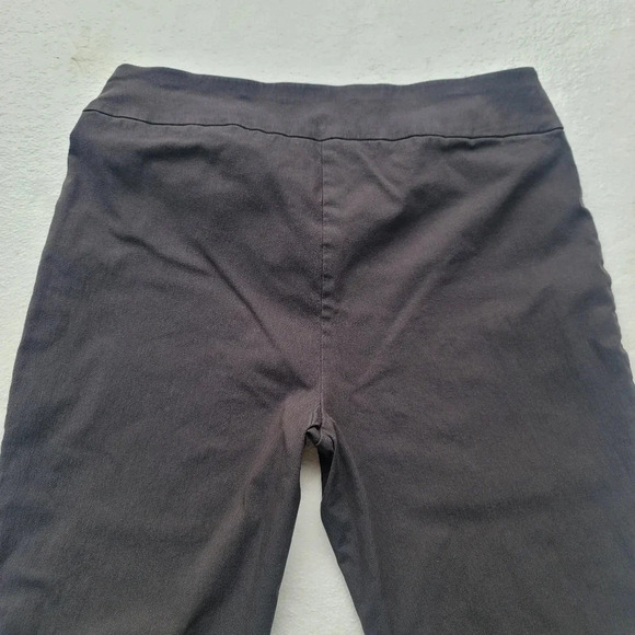 JM Collection Pants Women's Stretch Brown Rayon/Poly/Spandex Petite sz PL Large - Picture 5 of 10